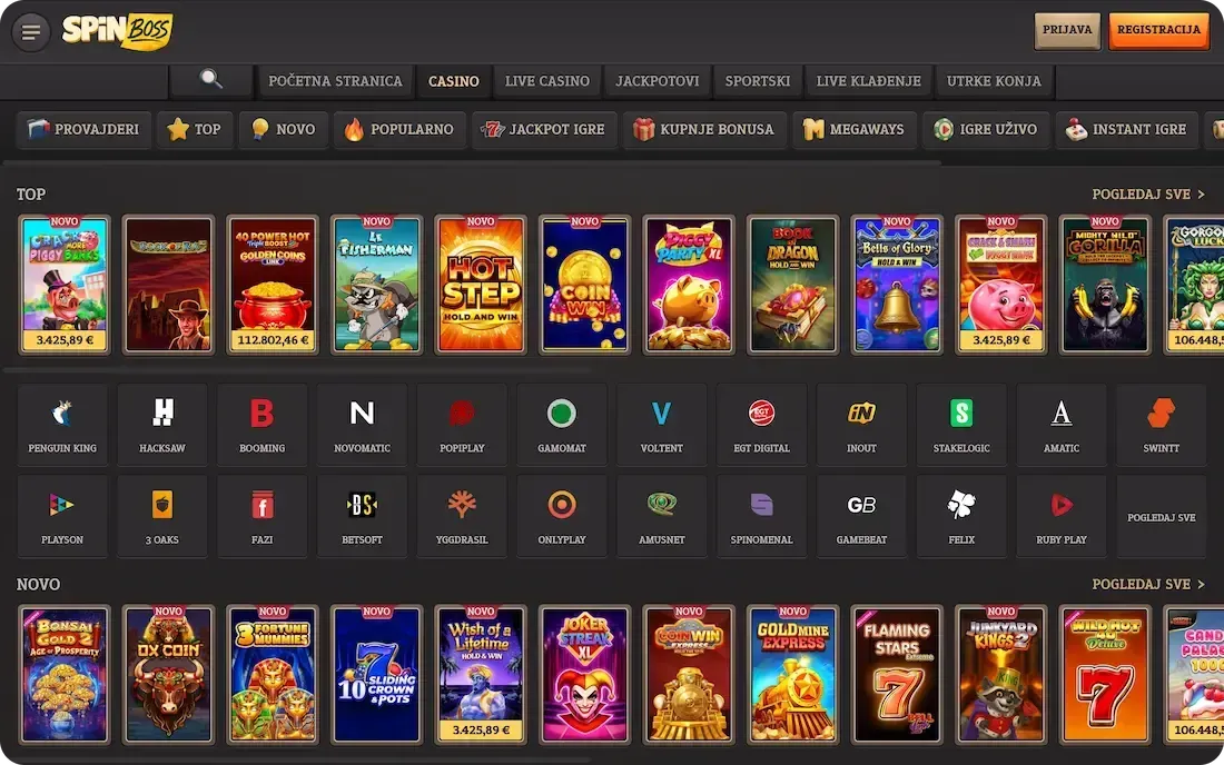 spinboss casino igre